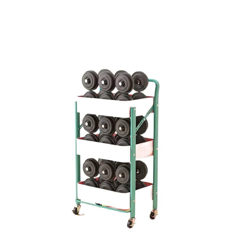 Foldable Snack Cart with Wheels for Kitchen, Bedroom & Toy Storage