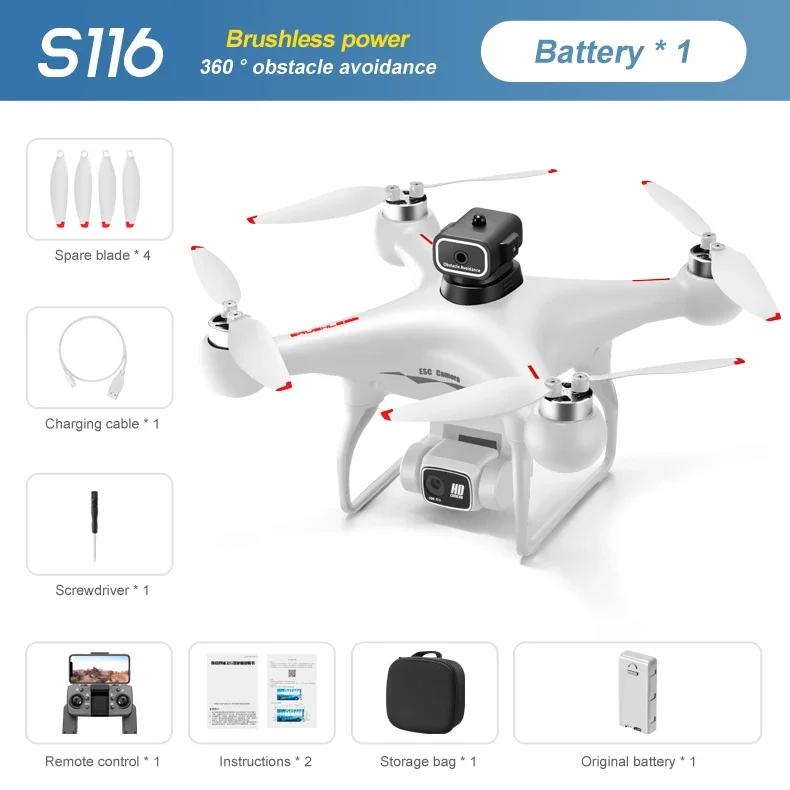 S116 MAX Drones 4K ESC HD