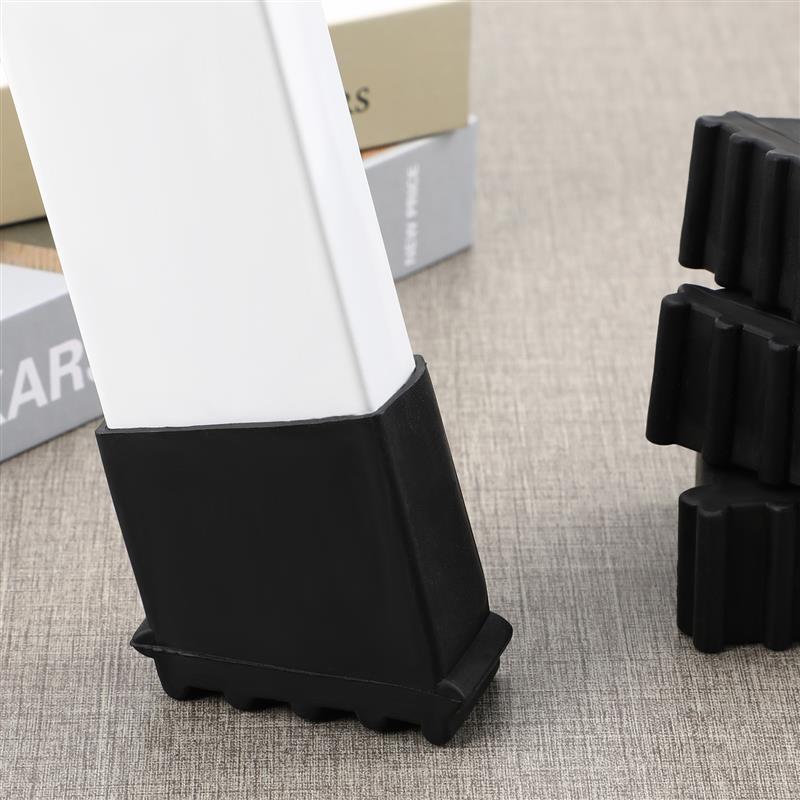 4Pcs Step Ladder Feet Covers Versatile Ladder Leg Covers Non-Skid Ladder Pads Rubber Ladder Feet Covers(Random Patterns)