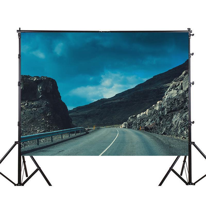 Road Scene Photography Background for Events,Indoor/Outdoor,Party Backdrop,Wall Tapestry Backdrop,,Live Streaming