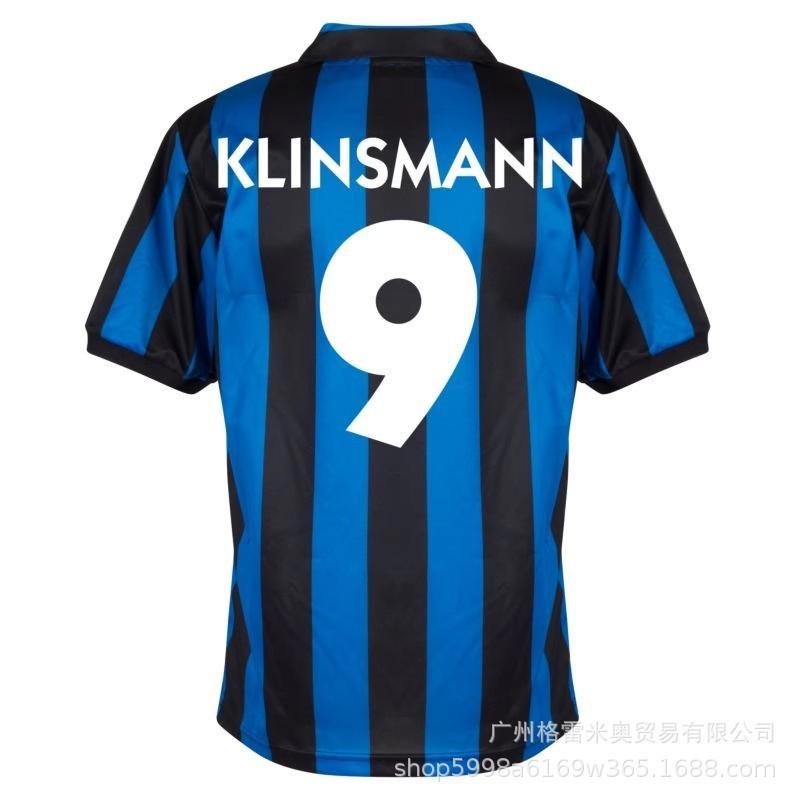 09-10 Inter Retro Jersey Ronaldo Inter Milan 2001/02 Jersey Football Jersey