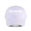 Khmer Cambodian Choi Mai Script Cultural Attire Baseball Cap Fashion Unisex Sunhat Womens Outdoor Sports