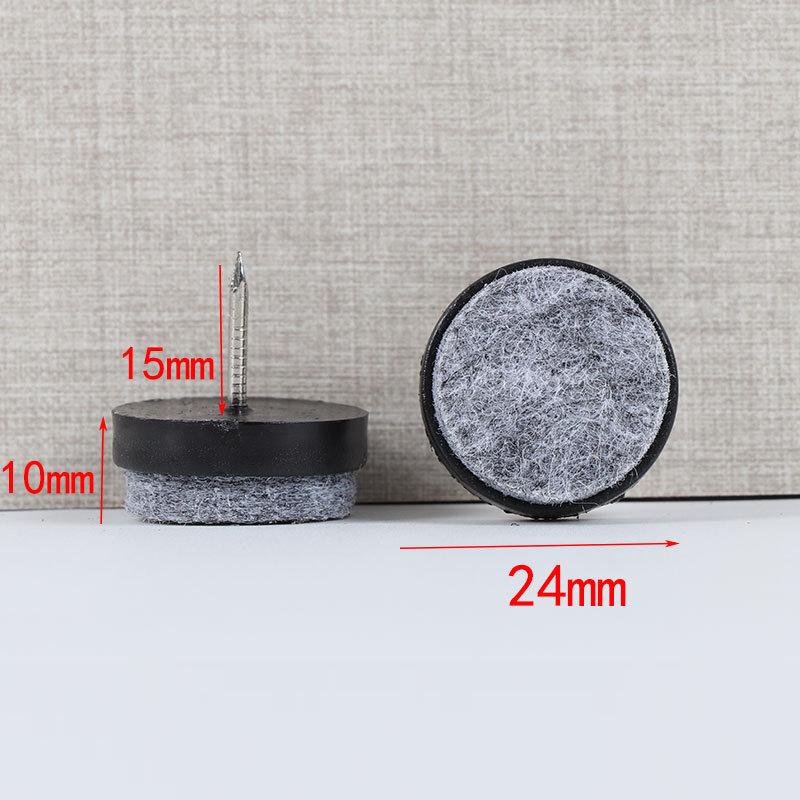 Home Floor Protection Tables, Chairs, Sofas, Foot Mats, Silent Pads, 20 Pieces Of Furniture Foot Mats,14-28Mm Circular Felt Pads