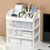 1Pcs Plastic Display Rack Desktop Storage Case Organize Shelves Jewelry Box Cosmetics Storage Box