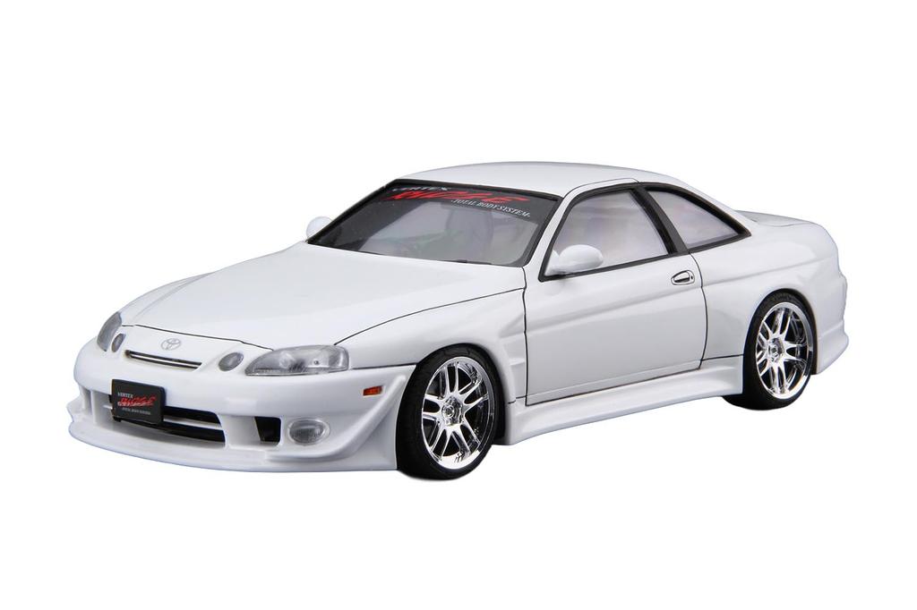 Aoshima Bunka Kyozai The Tuned Car 56 VERTEX JZZ30 Soarer Plastic Model Kit Co., Ltd. (AOSHIMA) No. 1/24 '96 (Toyota)