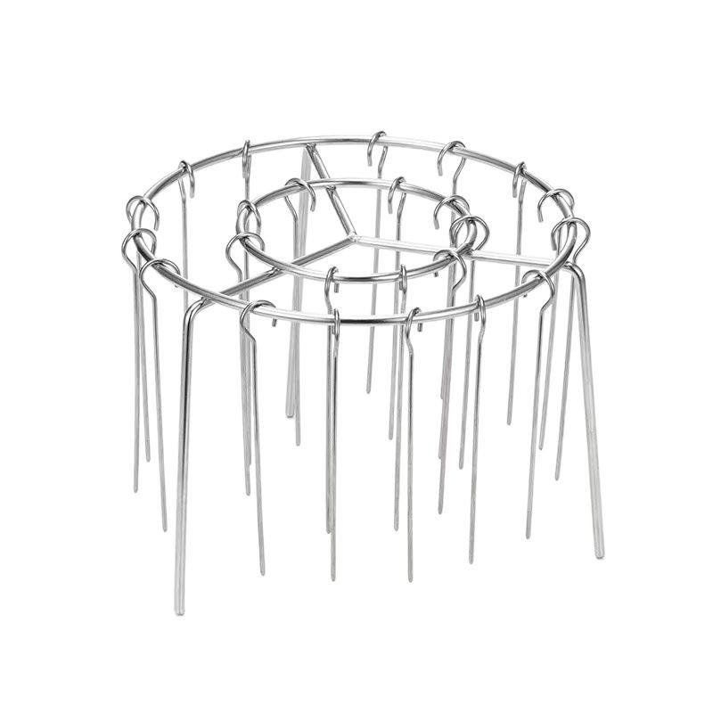 Stainless Steel Vertical Skewer Rack for Air Fryers