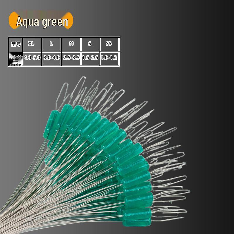 High-Concentricity Silicone Bean Fishing Rod Tip Lock, Anti-Tangle Olive Shape Accessory