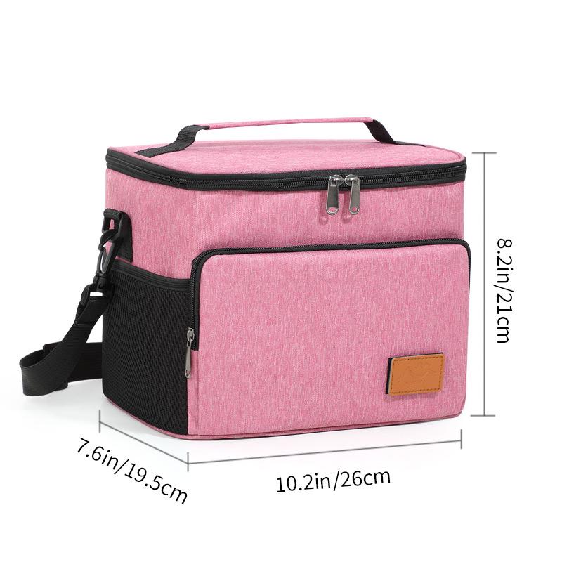 Large Capacity Outdoor Picnic Bag with Fresh-Keeping Ice Pack