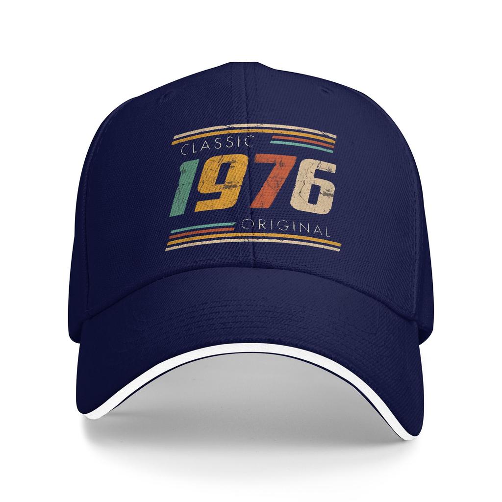 Vintage 1976 Limited Edition Baseball Cap Y2k Funny Trucker Hat Spring Men Adult Kpop Rock Baseball Caps