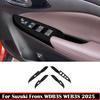 For Suzuki Fronx WDB3S WEB3S 2025 2026 Silicone Rubber Window Switch Panel Glass Lift Button Storage Box Cover Inner Accessories