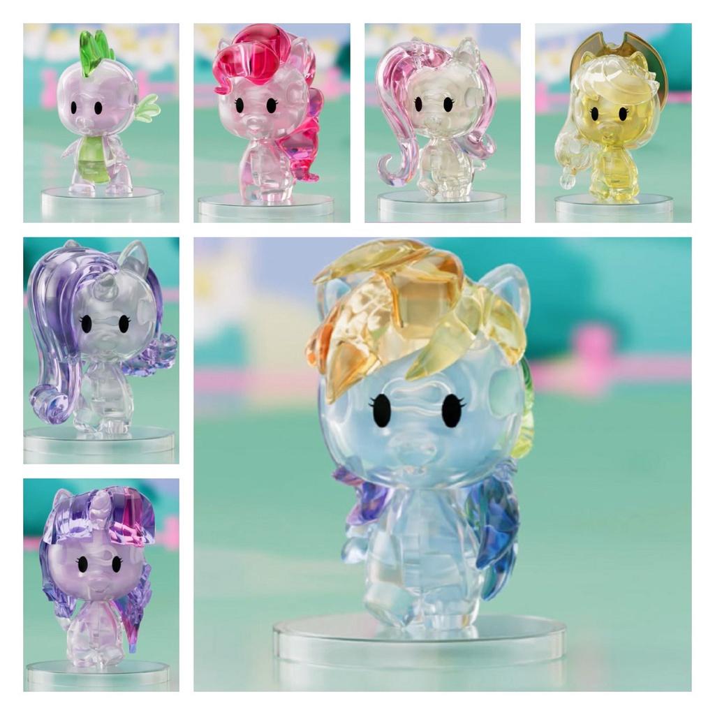 Cărămizi de construcție din cristal pentru adolescenți Model de construcție din cristal Little Pony Jucării
