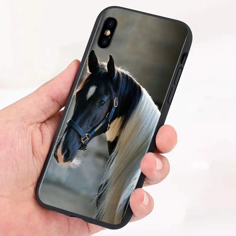 Pouzdro na telefon Running Horse pro iPhone Samsung Galaxy Redmi Xiaomi Oppo OnePlus Note SA 7 8 9 10 11 12 13 14 20 21 22 23 53 54 Pro Max Ultra TPU Soft