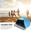 Portable Sun Shade Camping Head Tent Beach Sun Shelter Sun Protection UV-proof Easy To Install Headrest Sunshade Canopy