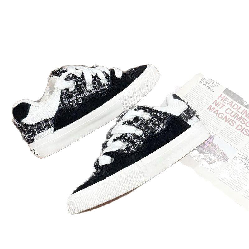 Boty do chleba, malý voňavý styl, flipové plátno s kožešinou, pánské a dámské nazouvací sportovní a volnočasové boty, řetěz, tlusté boty, vysokoškolský styl