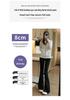 Chic High-Waisted Micro-Flare Yoga Pants - Slimming & Hip-Lifting Base Layer for Women (Spring/Autumn 2026)