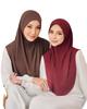 Malaysian New Version Polyester Hijab Spring Instant Hijab Multi Color In Stock