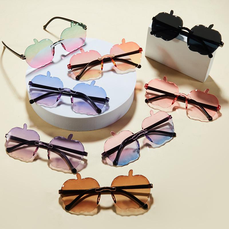 New sunglasses children's cute baby sunglasses trend Internet celebrity street shot personalized sunshades