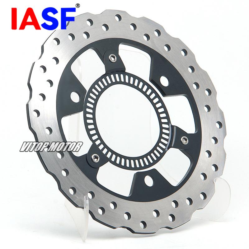 IASF Motorcycle Rear Brake Disc Rotor 220 Dia for Kawasaki Z300 EX300 Ninja ABS KLE 300 Versys-X Ninja 125 400 ABS 250 SL Disks