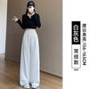 Narrow Version Banana Sweatpants Women's Autumn New Sports Casual Pants Junior High School Students Small Loose Lazy Wide-leg Pants