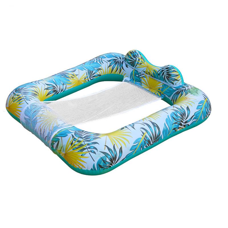 Adult Inflatable Water Thickened Mesh Floating Swimming Circle Water Toy