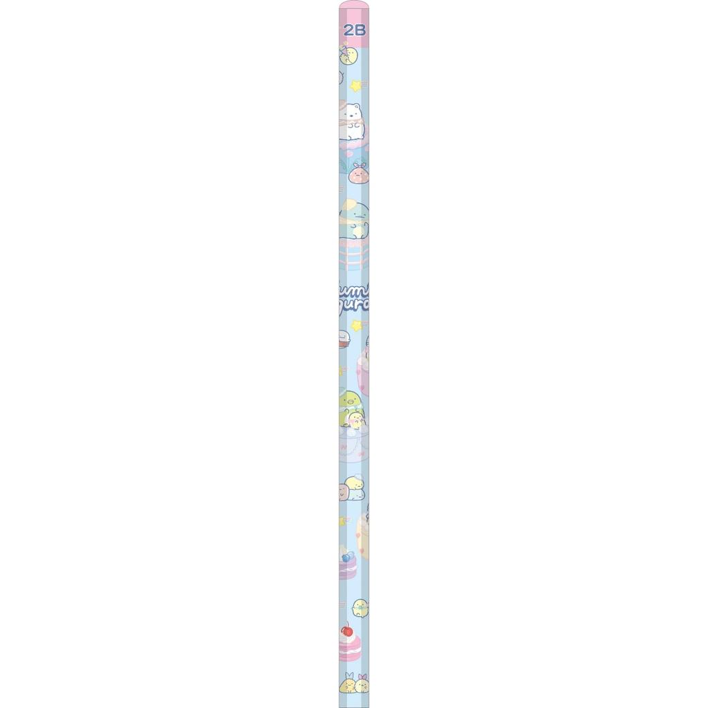 Sumikko Gurashi Writing H200 X W48 X D16mm San-X Pencils, 2B, 12-Pack, PH25501,