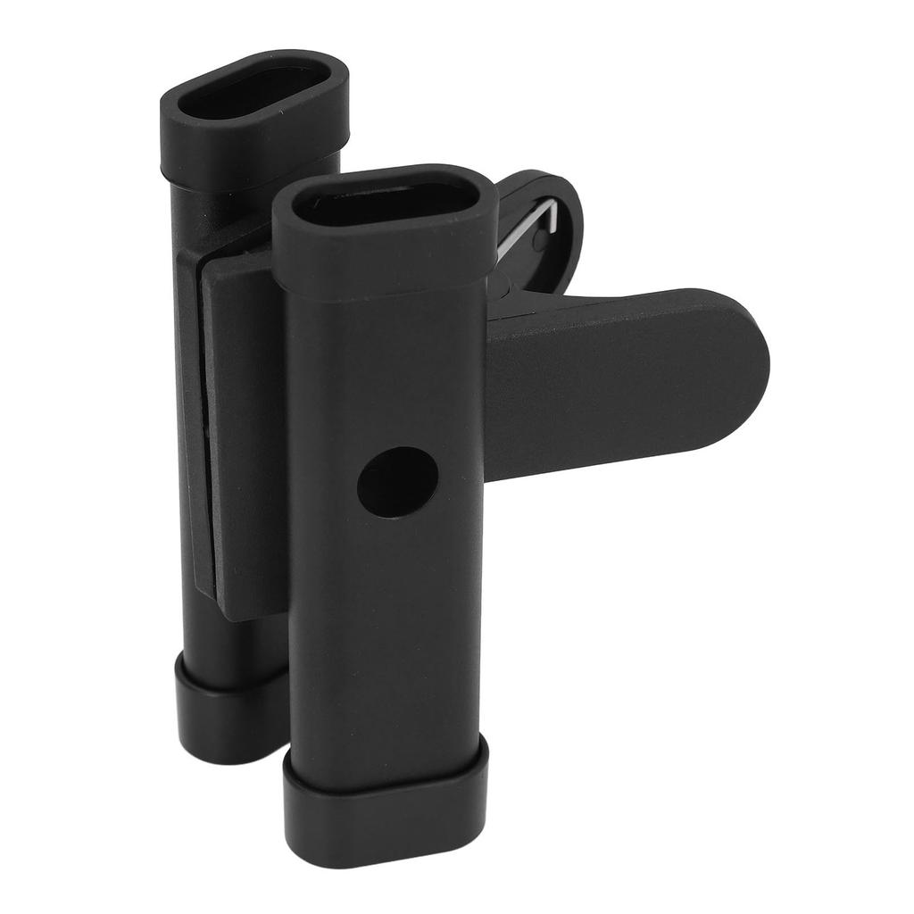 Suport pentru bețe de tobă Structură metalică ABS Unghi reglabil Clip pe container pentru bețe de tobă pentru 2 perechi