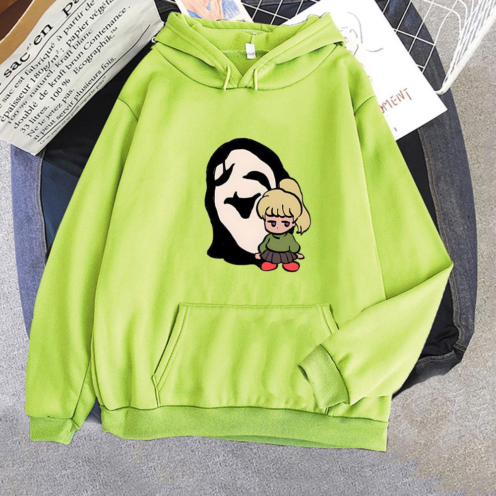Yume Nikki Hoodie Cute Casual with Hooded Sweatshirt Long-sleeved Fleece Soft Clothes Fashion Manga Comic Graphic Printing Hoody