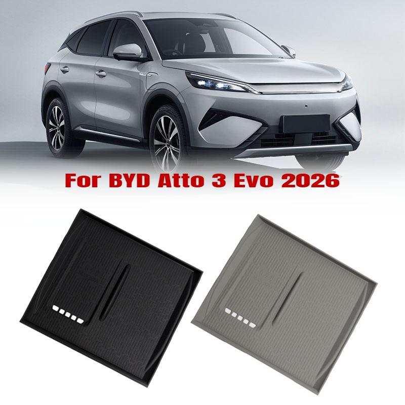 For BYD Atto 3 Evo 2026 Anti Dirt Pad Mobile Phone Wireless Charging Anti-Slip Mats Car Interior Accessiories