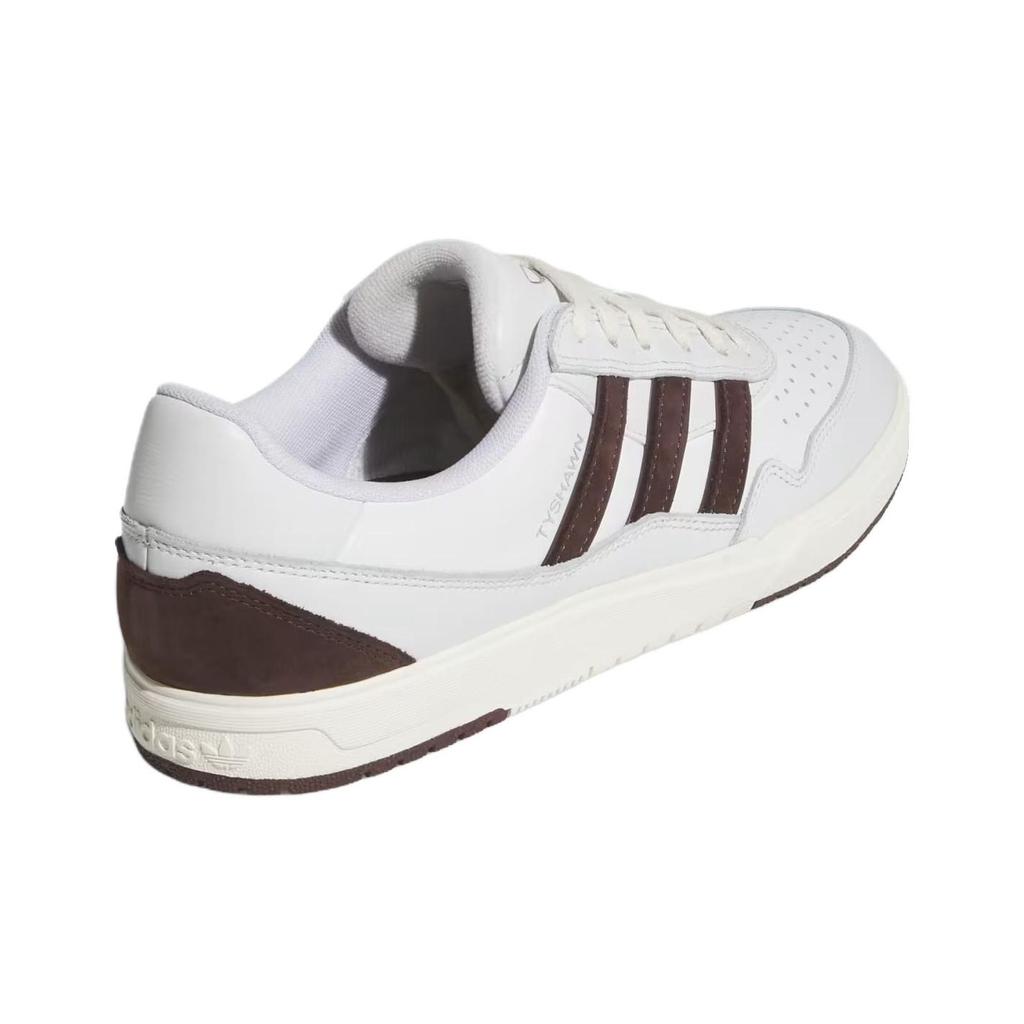 adidas Originals Zach X  Tyshawn 2 Comfortable Soft Shock Absorption Skate Shoes Unisex Skate Shoes White JQ1620