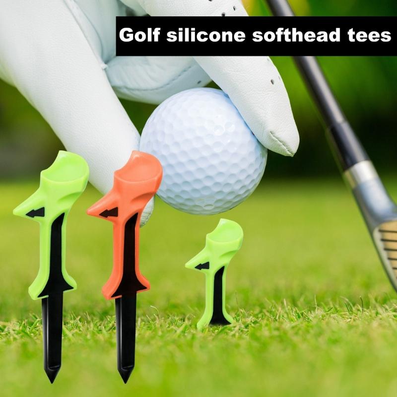 Directional Golf Markers Practice Tool Durability Plastic Golf Tees for Accuracy and Stability During Range Exercises