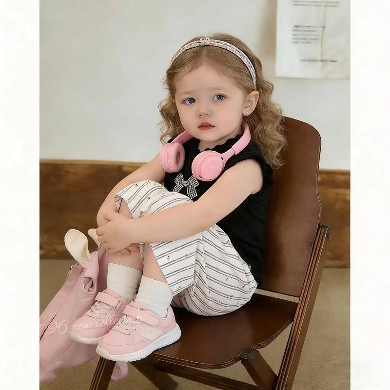 Girls' Summer Sports Sleeveless Top & Wide-Leg Pants Two-Piece Set