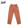 Slamble Girls' Waffle Knit Pants, Loose Straight-Leg Sports Casual Long Pants, Versatile Autumn New Style