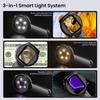 2.8-Inch 100X Magnifying Glass Portable Skin Scalp Analyzing Electronics Repair Digital Magnifier HD Handheld Microscope