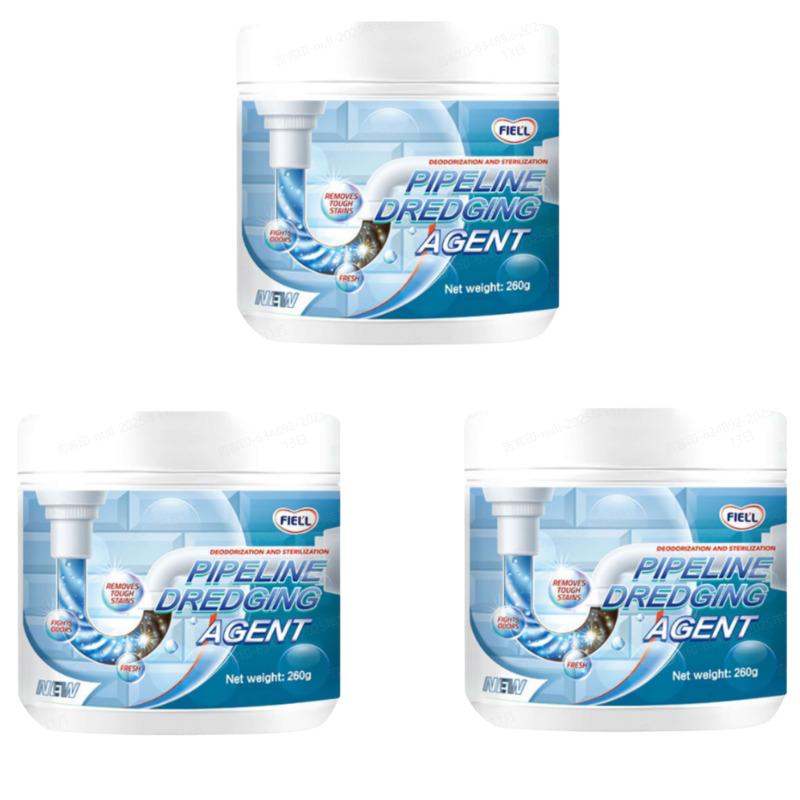 Active Oxygen Pipe Unclogging Agent One Second Dissolve Odor Drain Powerful Unclogging Kitchen,toilets and Bathroom Floor Drains