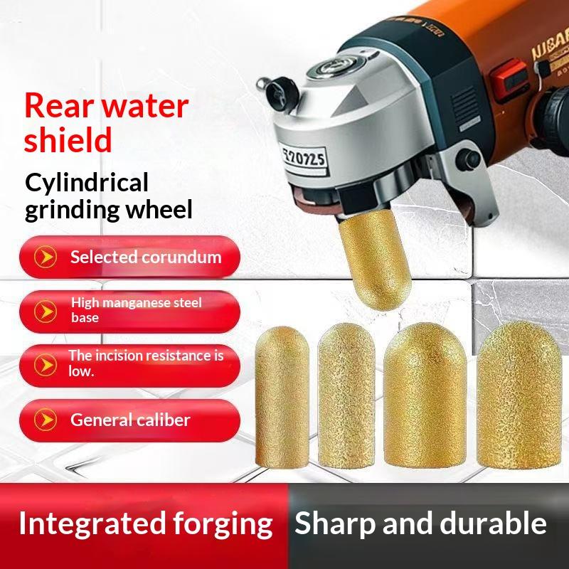 Circular Diamond Grinding Head Rear Water Blocking Arc Polishing For Stone Ceramic Tile Cast Iron Glass Countertops Care Tools