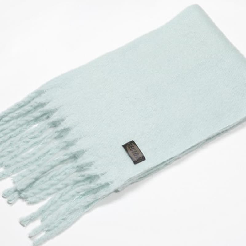RECLOW A COMMA Pastel Mint Muffler