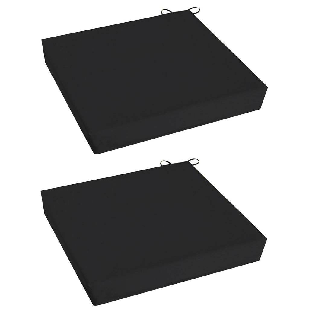 Outdoor Chair Cushions : & Fade Resistant Seat Cushion For Patio Furniture-18.5 X 16 X 3 Inch Chair Pads Zipper Patio Chair Cushion Replacemen