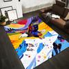 Colorful Bald Eagle On Mountain Peak Abstract Art Carpet Rug Suitable for Use As an Anti-slip for Living Room Bedroom Sofas