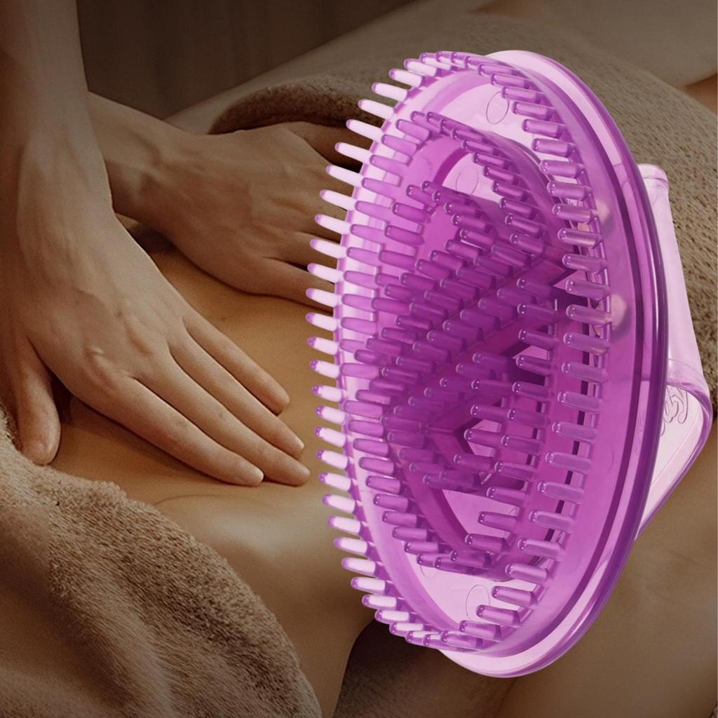 Body Spa Massage Brush Five Elements Soft Beauty Salon Special Meridian Pressure Massage Veins Brush for Handheld Massage Comb