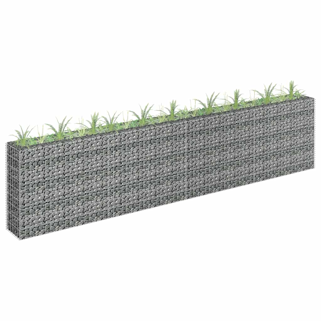 Gabion Raised Planter Galvanized Steel 360 * 30 * 90 Cm