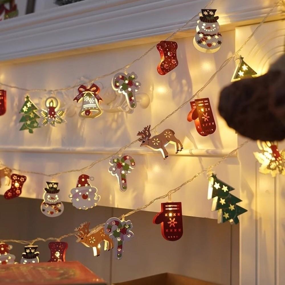 New USB Christmas LED String 3m LED Hanging Light Santa Claus Christmas Tree Illumination Light Strings 2026 New Year