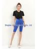 Letnie wyszczuplające legginsy damskie z włókna bambusowego, pięciopunktowe, plus size