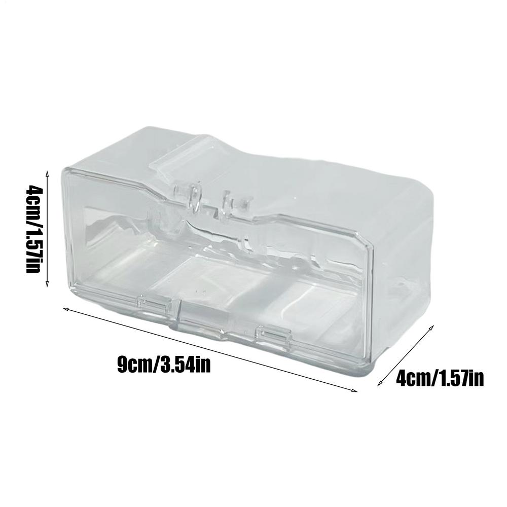 

1:64 Scale Race Toy Organizer 10Pack Multi-Purpose Car Model Display Boxes with Clear Lid Collectible Die-cast Car Storage Boxes білий