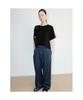 THE APERTURE [Unisex] Hoffman Tuck Pants Navy (Ta6721U04R)