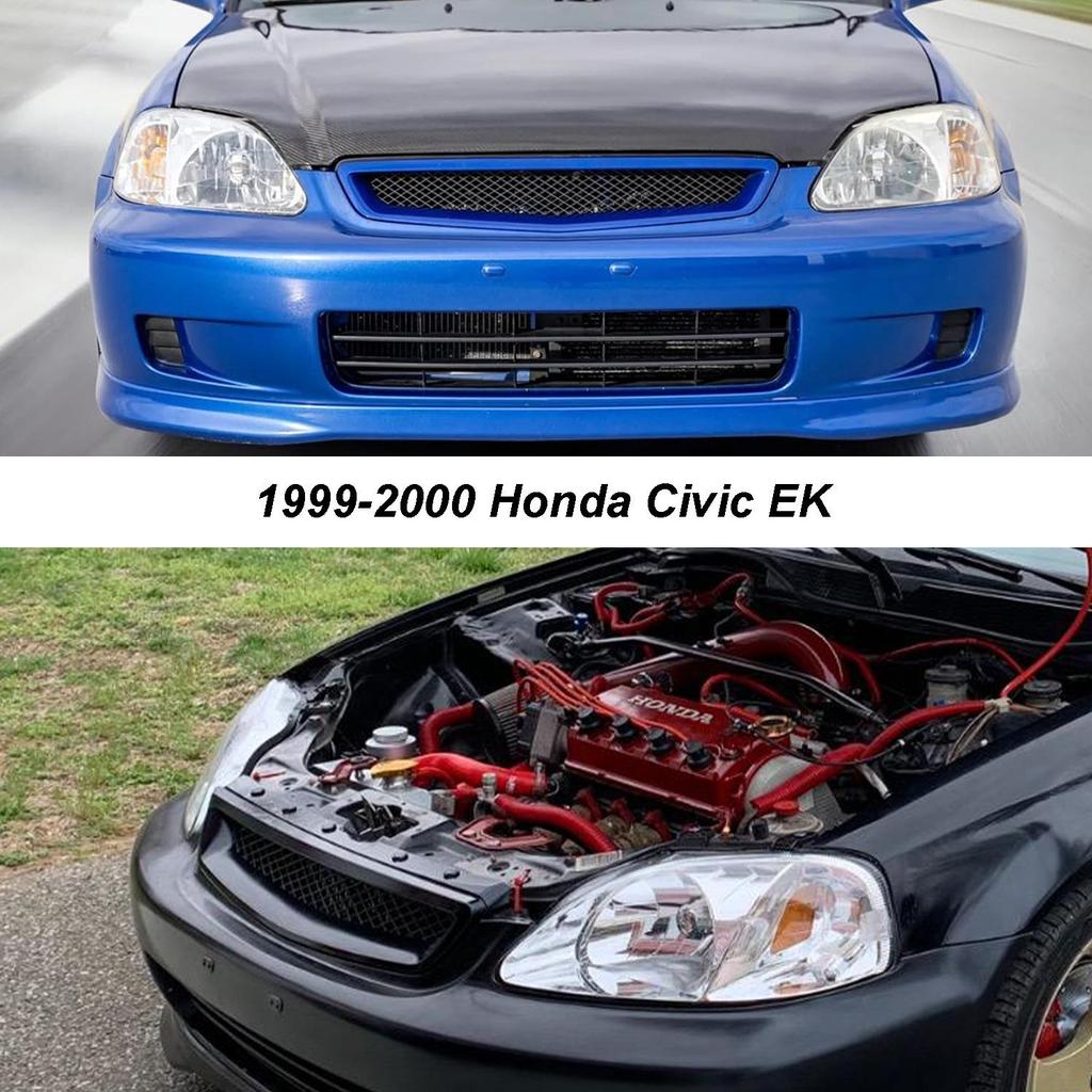 Honda Civic 1996-98 ABS Carbon Fiber Grille Modification