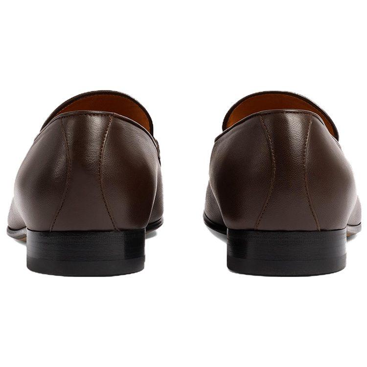 Gucci Interlocking G Leather Loafers 738468 AABUV 2140