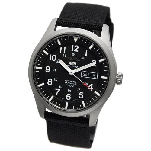 

Seiko Five Sports 100m Military Watch SNZG15K1