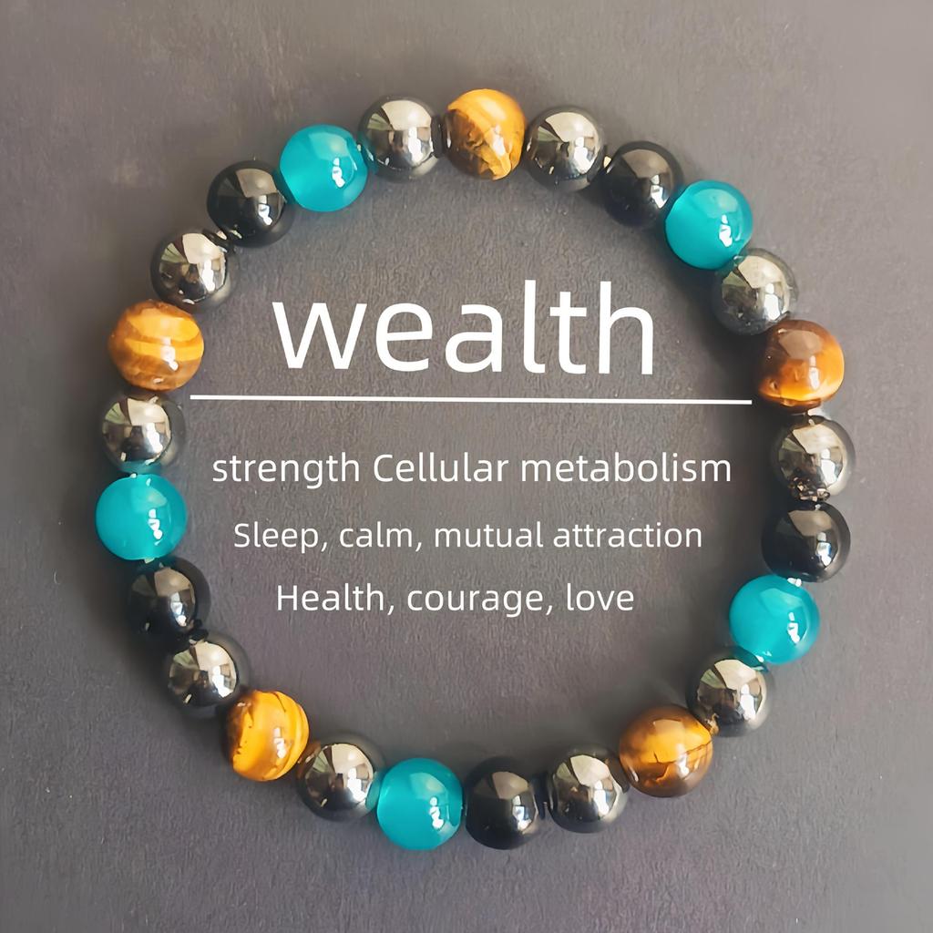 Seven Chakra Energy Yoga & Meditation Mala Bracelet