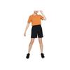 Nike Dri-FIT One All-Over Print Crew Neck Short Sleeve T-Shirt Kids Tops Orange FB1098-815