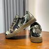 European and American large size camouflage canvas shoes spring and autumn new casual flat comfortable sports shoes